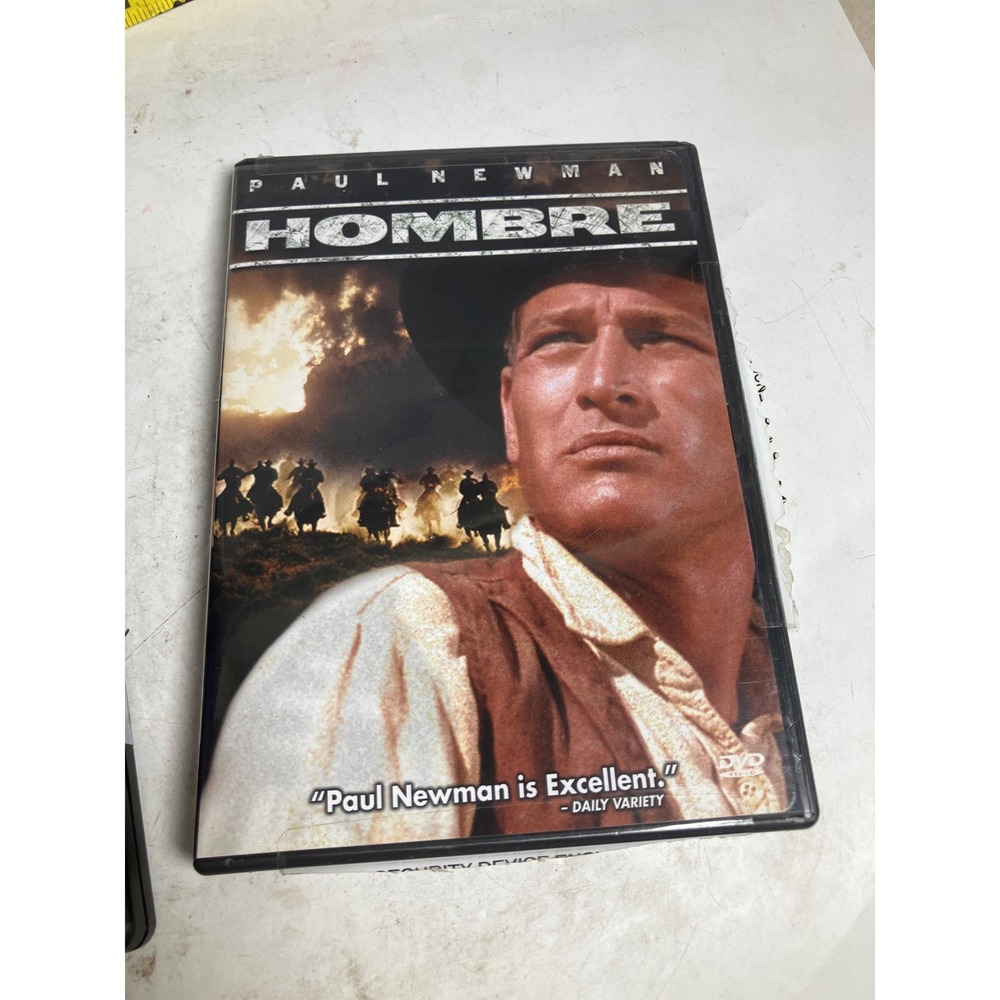 Hombre Paul Newman DVD Movie Western Film Classic Riveting‎ Drama Action Packed